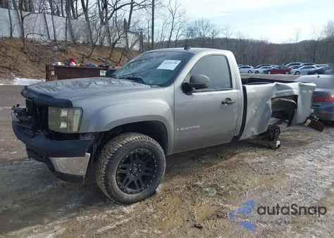 2008 GMC Sierra 1500 Work Truck from USA, damaged, VIN 1GTEK14X28Z326192